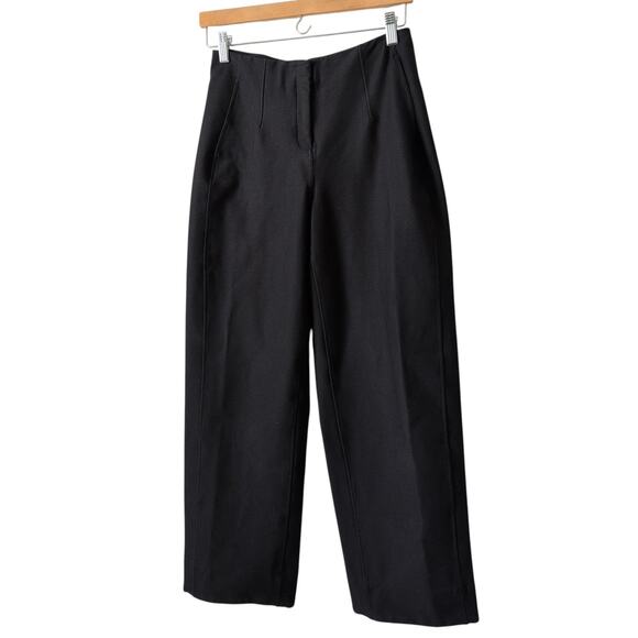 Lululemon Utilitech Relaxed Mid-Rise Trouser 7/8 Length Black Pants Women's 2 - Picture 1 of 12